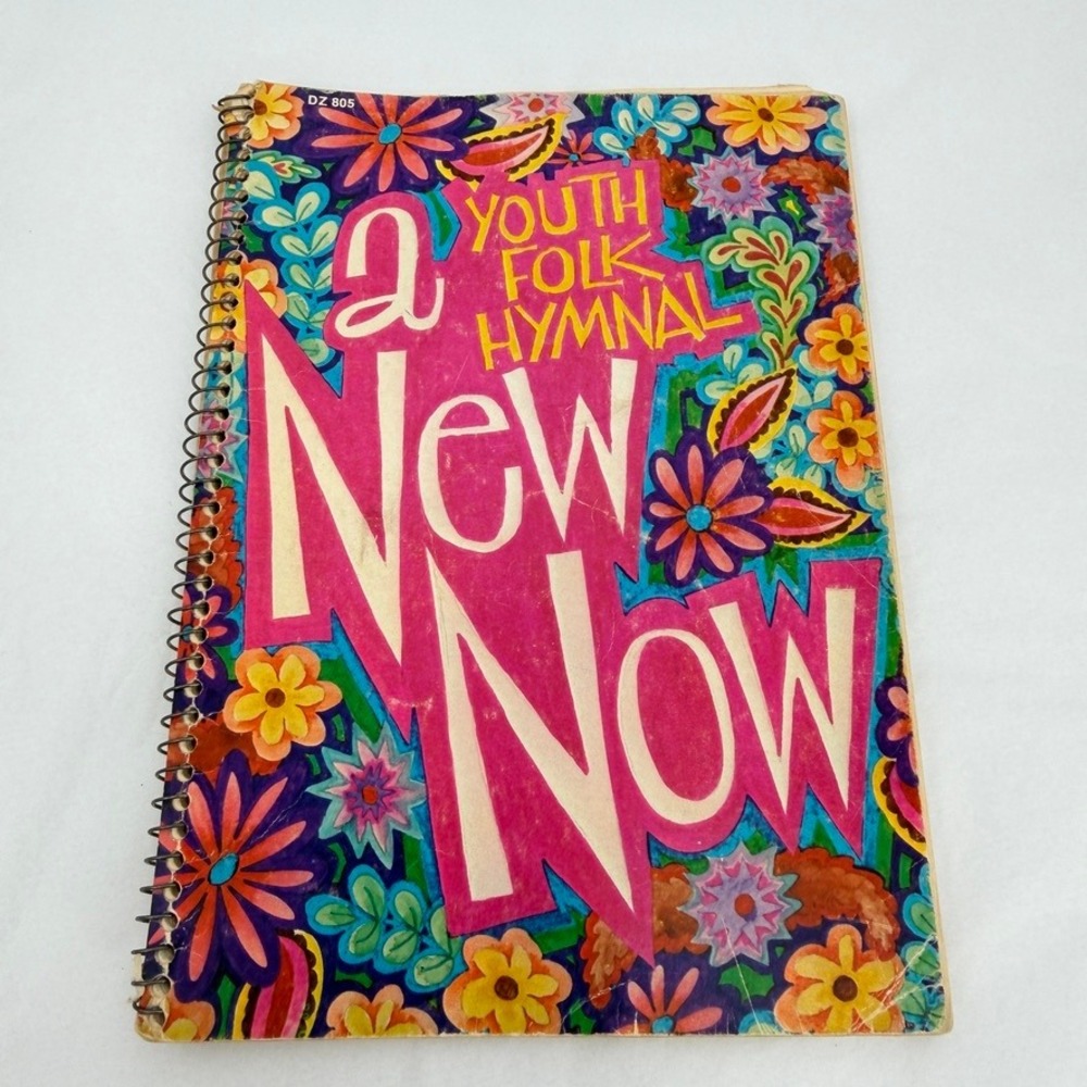A Youth Folk Hymnal 1971 Music Songbook Vintage Hope Publishing Worship Boho
